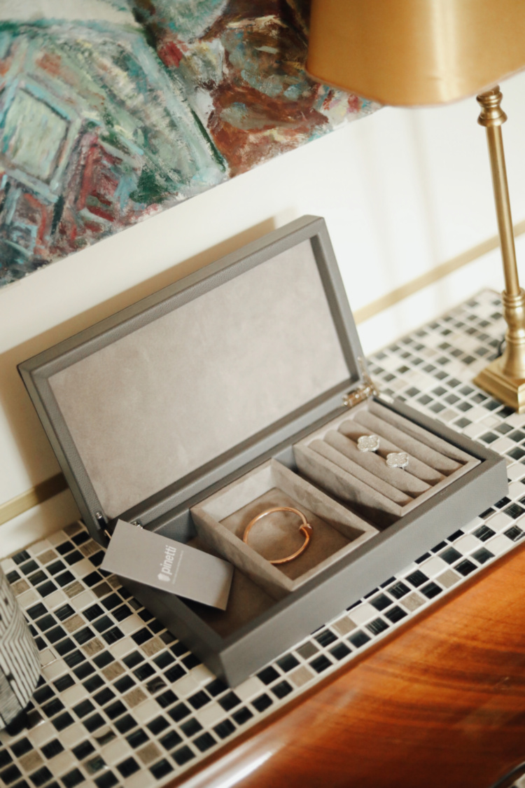  Prestige Jewellery Box(Dark Grey)  Pinetti