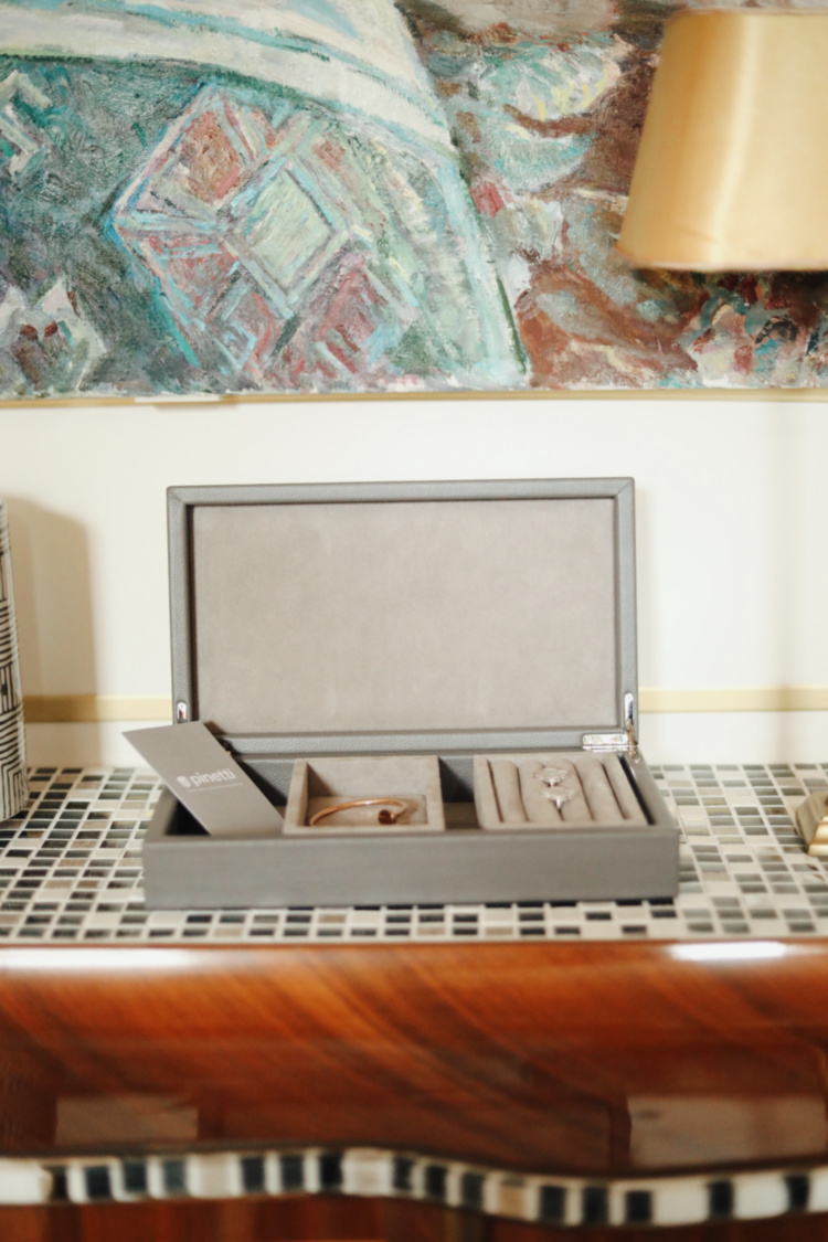  Prestige Jewellery Box(Dark Grey)  Pinetti