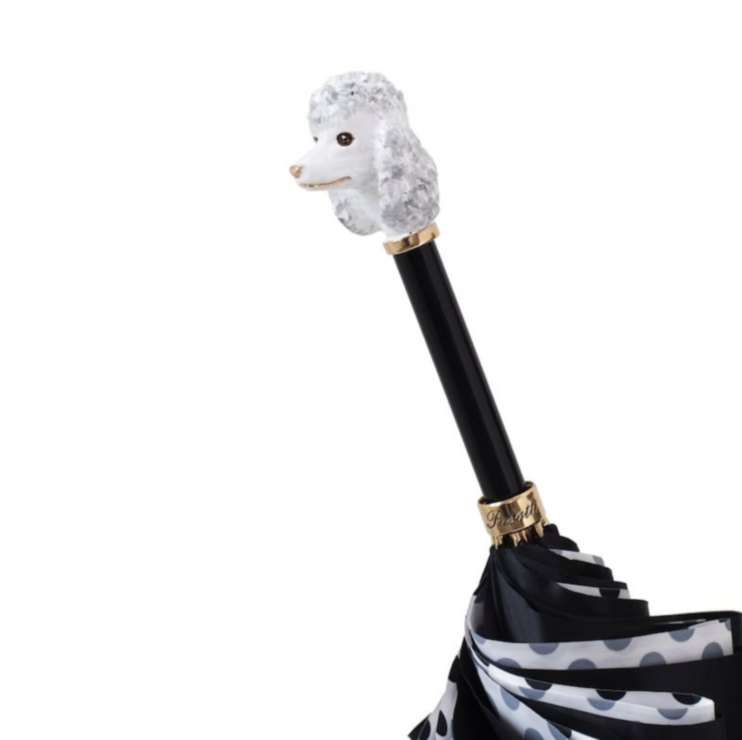 Poodle Umbrella with Dots Pasotti