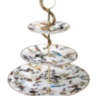 Garden's Birds Riser 3 Level With Python Gold