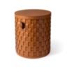 Demetra Short Round Basket(Camel) Pinetti