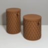 Demetra Short Round Basket(Camel) Pinetti