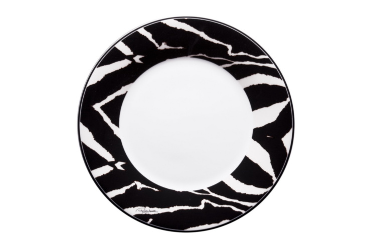 Zebra Bread Plate