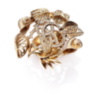 RC Swarosky with Leaves Napkin Ring