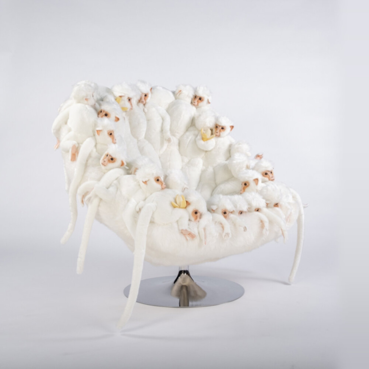 Кресло White Monkey Chair