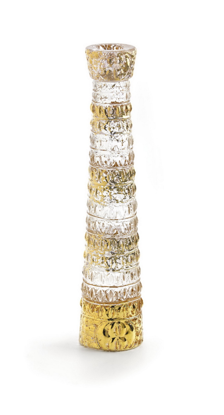 CROCODILE GOLD Candleholder