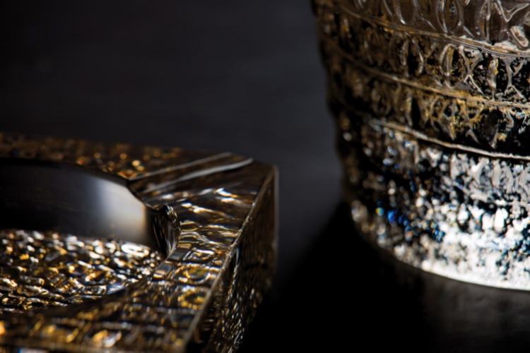 CROCODILE GOLD Candleholder
