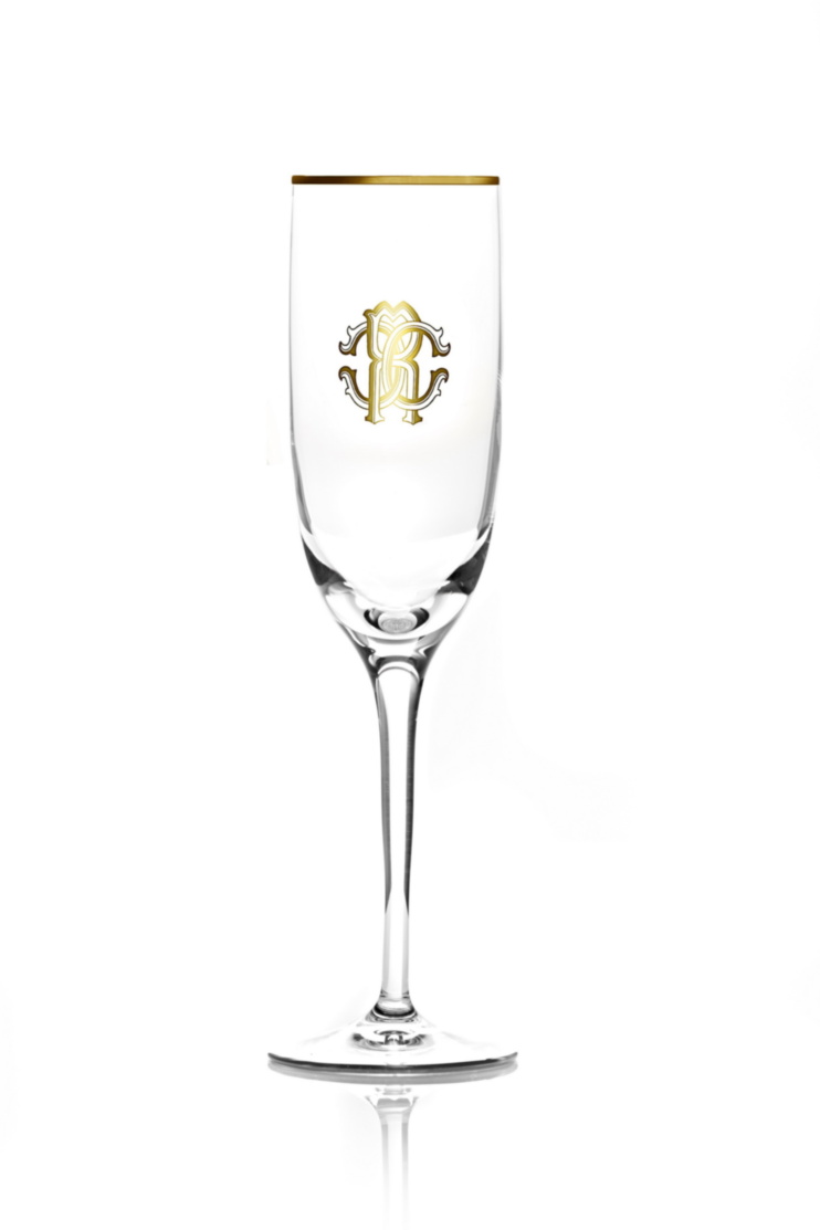 MONOGRAMMA GOLD Champagne Glass