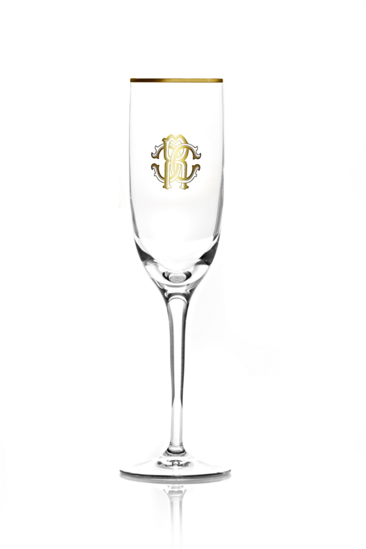MONOGRAMMA GOLD Champagne Glass