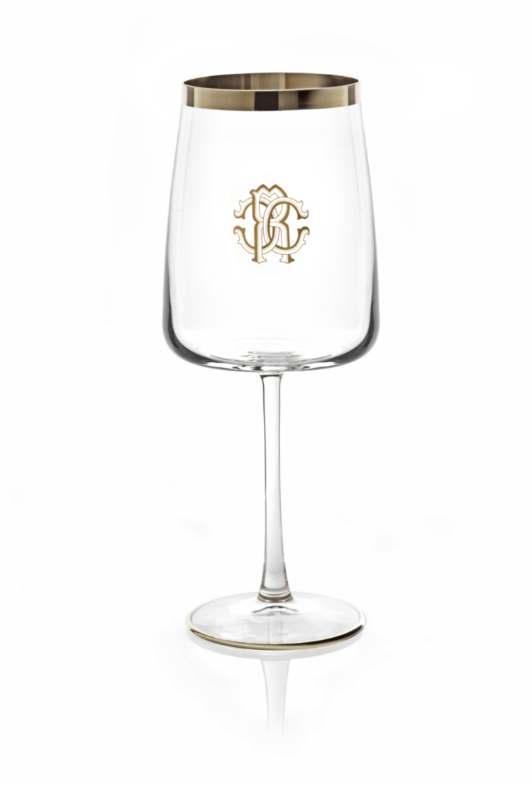 NEW MONOGRAM PLATIN Water Glass 