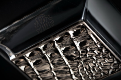 CROCODILE PLATIN Large Tidy Tray
