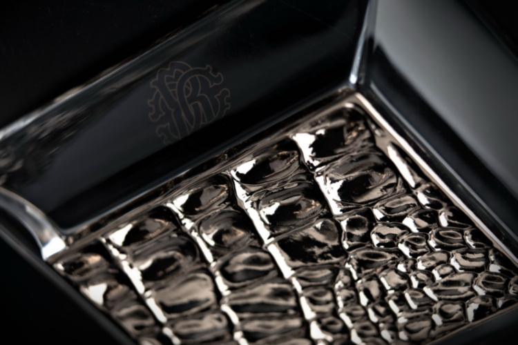 CROCODILE PLATIN Large Tidy Tray