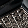 CROCODILE PLATIN Large Tidy Tray