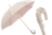 IVORY UMBRELLA WITH DOTS, DOUBLE CLOTH Pasotti