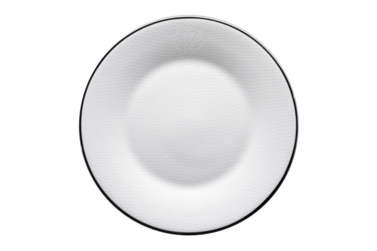 Lizard Platin Dessert Plate