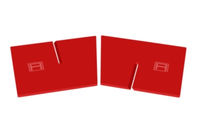 A Bookstand - Solid Red ASSOULINE