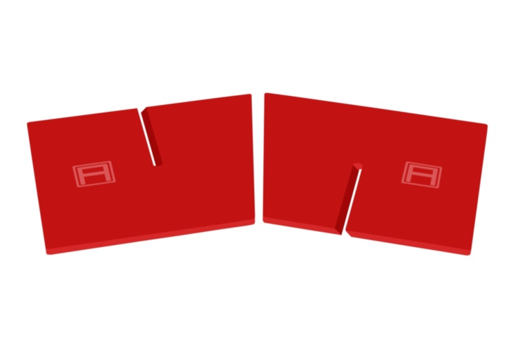 A Bookstand - Solid Red ASSOULINE