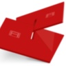 A Bookstand - Solid Red ASSOULINE