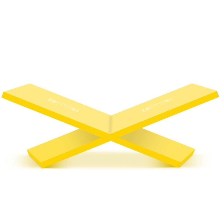 A Bookstand - Solid Yellow ASSOULINE