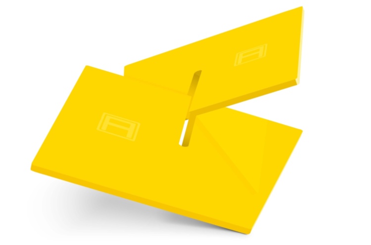 A Bookstand - Solid Yellow ASSOULINE