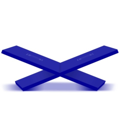 A Bookstand - Solid Blue ASSOULINE