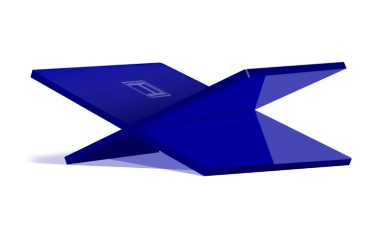 A Bookstand - Solid Blue ASSOULINE