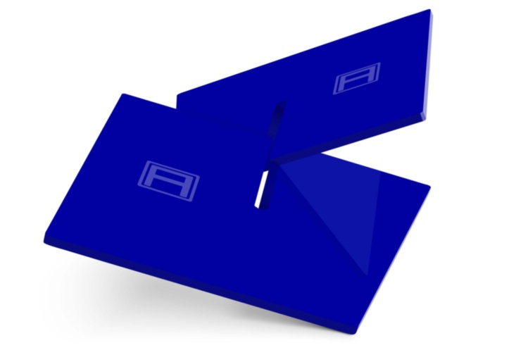 A Bookstand - Solid Blue ASSOULINE