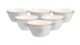 Lizzard Sunrise Fruit Bowl set of 6