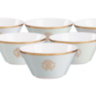 Lizzard Sunrise Fruit Bowl set of 6