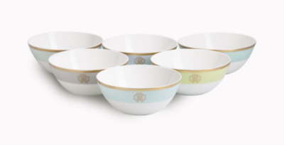 Lizzard Sunrise Salad Bowl set of 6