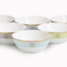 Lizzard Sunrise Salad Bowl set of 6