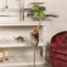 Champagne Wine cooler brass 70 cm DESIGNER DECORATION