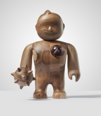 WOOD FIGURE 34cm KOTO