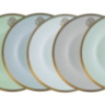 Lizzard Sunrise Bread Plate set of 6