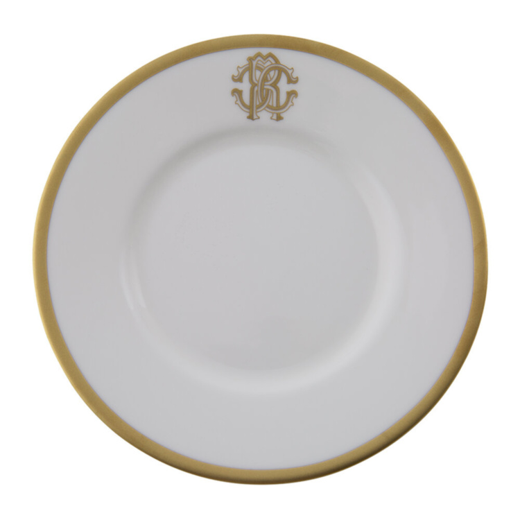 Silk Gold Cups & Saucers - Set of 2