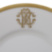 Silk Gold Cups & Saucers - Set of 2