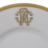 Silk Gold Cups & Saucers - Set of 2