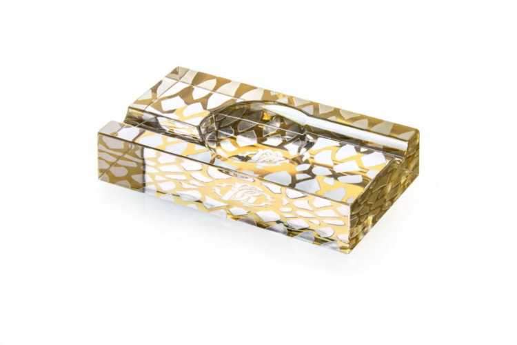 MARRAKECH GOLD Rectangular Cigar Ashtray