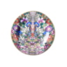 GOLDEN FLOWERS Bread Plate
