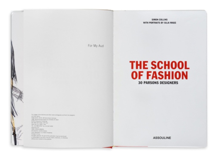 The School of Fashion 30 Parsons Designers ASSOULINE