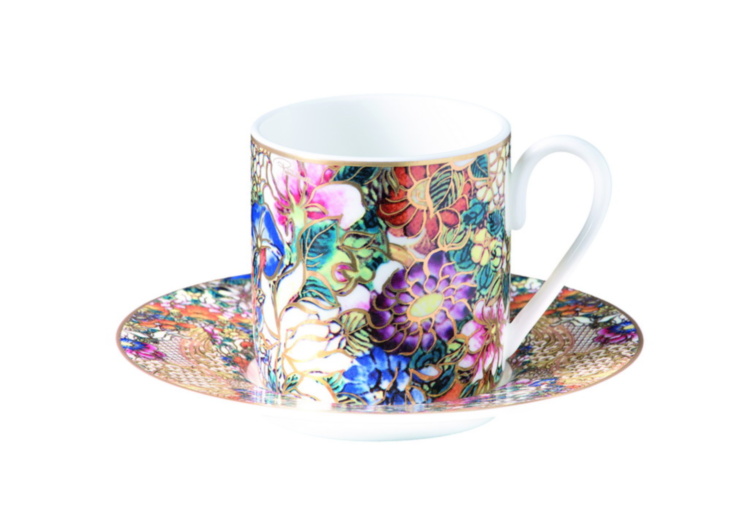 GOLDEN FLOWERS Coffee Cup
