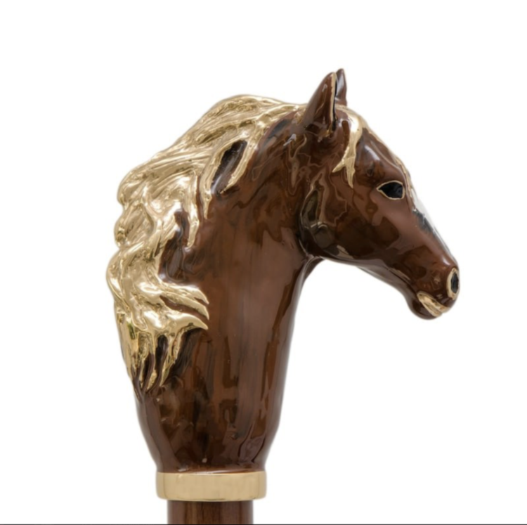 Brown Horse Shoehorn Pasotti