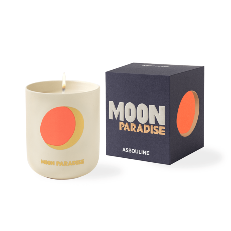 Moon Paradise - Travel from Home Candle ASSOULINE