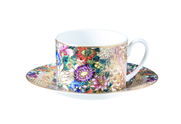 GOLDEN FLOWERS Tea Cup