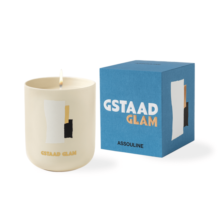 Gstaad Glam - Travel from Home Candle ASSOULINE