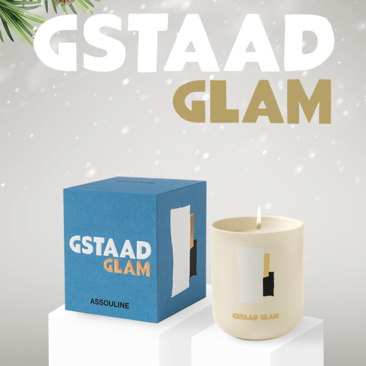 Gstaad Glam - Travel from Home Candle ASSOULINE