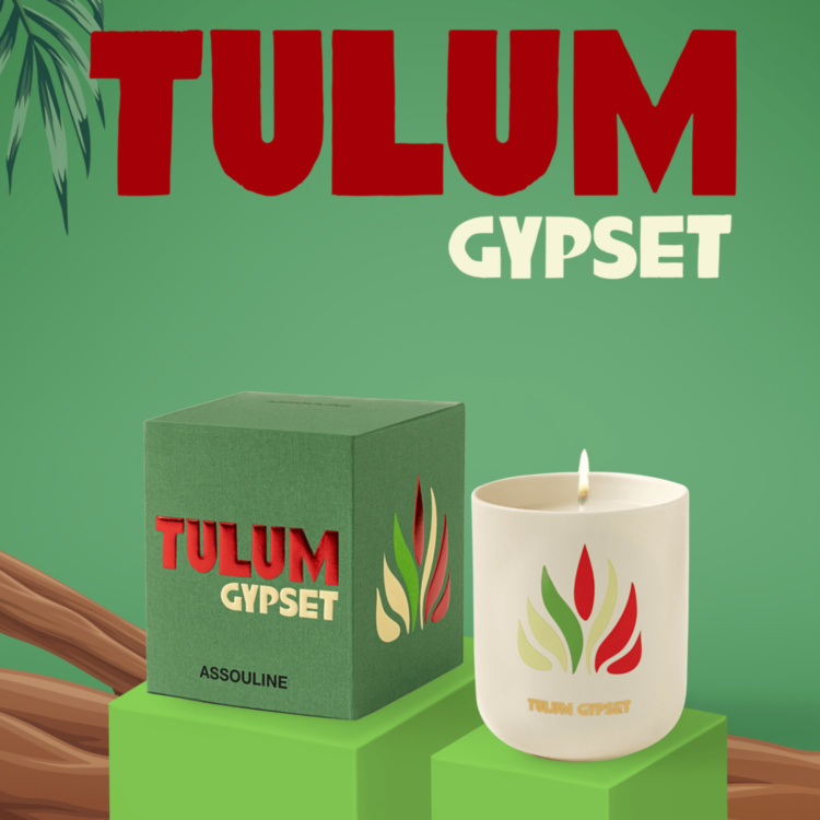 Tulum Gypset - Travel from Home Candle ASSOULINE