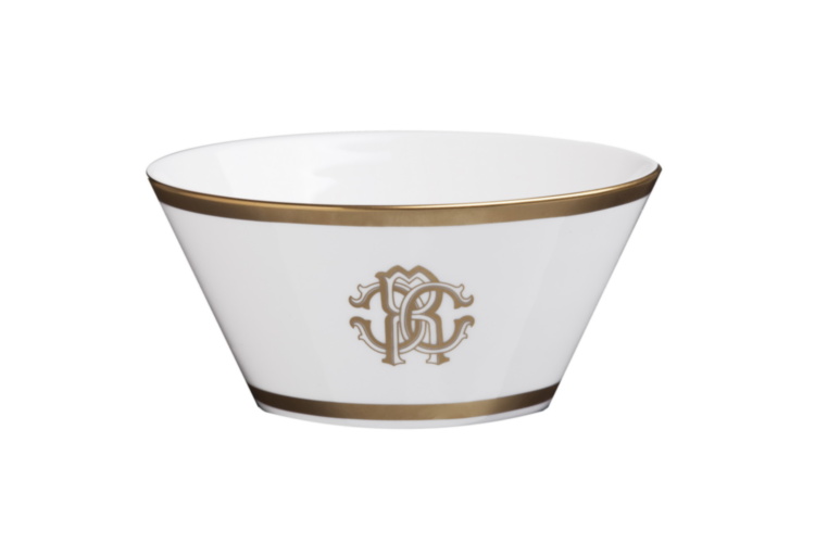 Silk Gold Fruit Bowl
