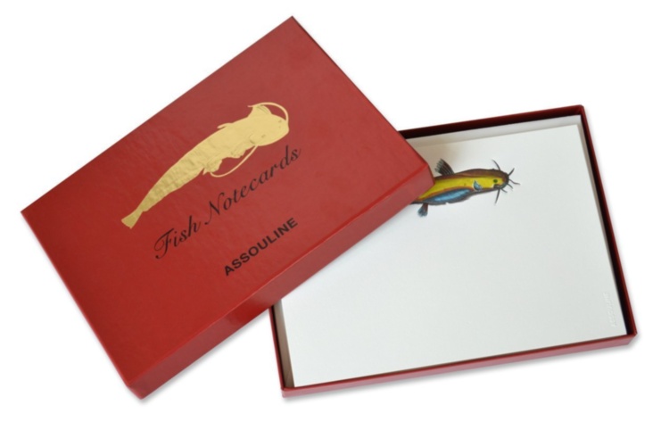 Lost Fish Notecards ASSOULINE