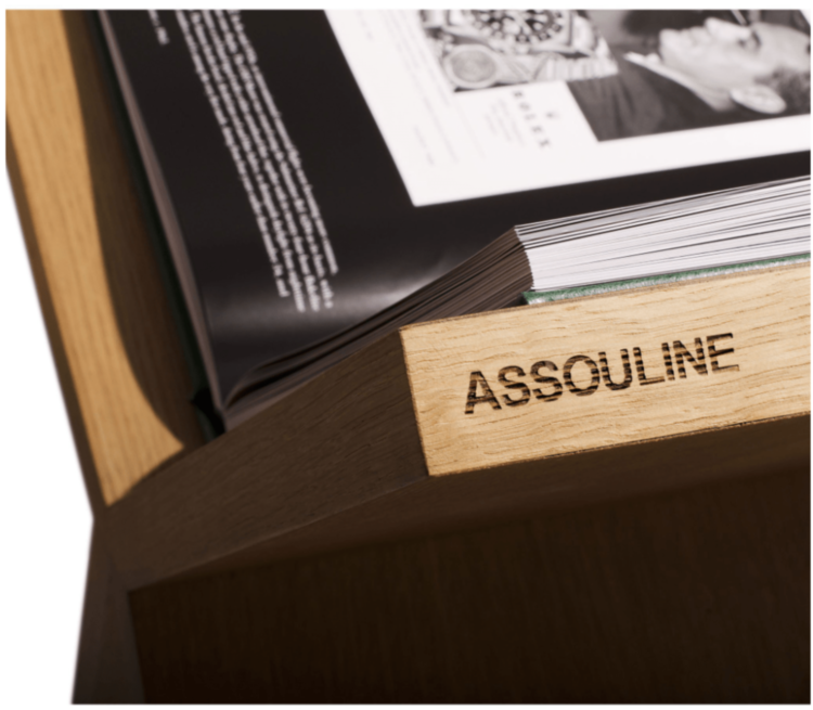 Allure Bookstand - Light Oak ASSOULINE